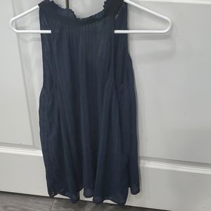 Sheer Navy top